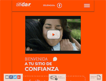 Tablet Screenshot of andar.org.mx